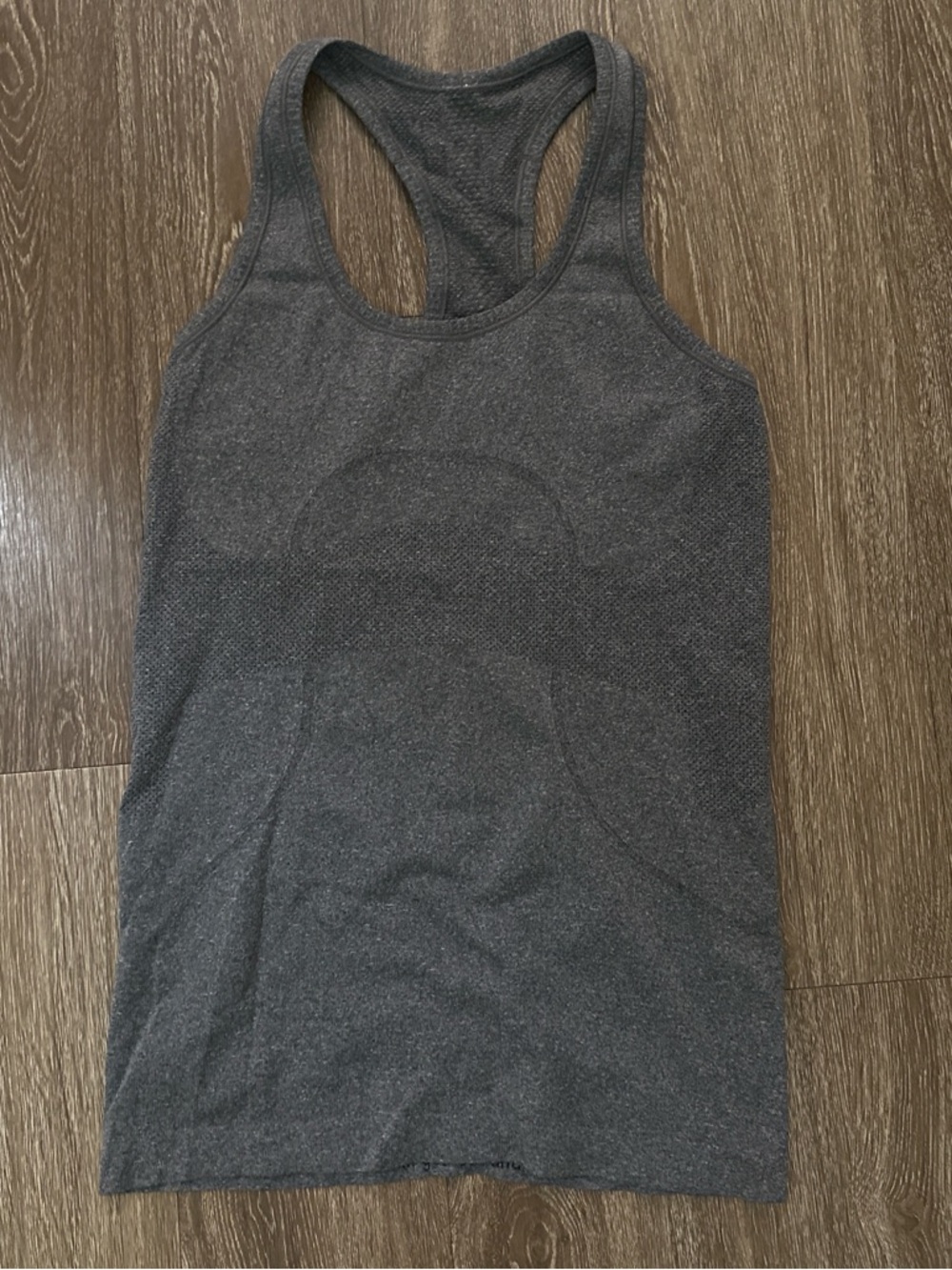 lululemon athletica Dark Gray Racerback Tank